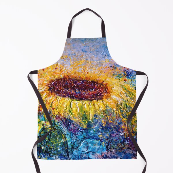 Item preview, Celestial Bloom Ethereal Palette Knife Painting designed and sold by Lena Owens at OLena Art..