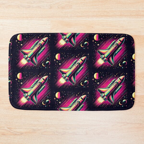 Item preview, Popart style colorful spaceshuttle  designed and sold by Dogandesighn.