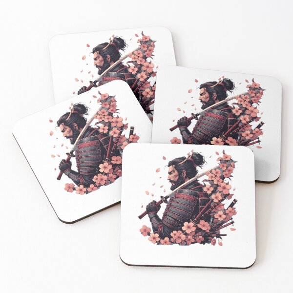 Item preview, Samurai and sakura  designed and sold by DigitalArtTK.