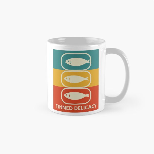 Item preview, Mid-Century Geometric Fish Tins – Stacked Poster Art designed and sold by FTS-Studio.