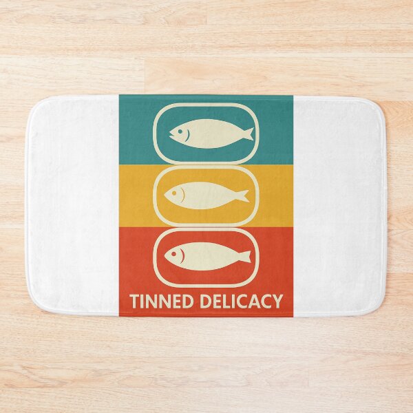 Item preview, Mid-Century Geometric Fish Tins – Stacked Poster Art designed and sold by FTS-Studio.