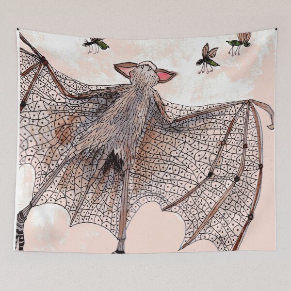 Item preview, Little Brown Bat designed and sold by MagpieDiamond.