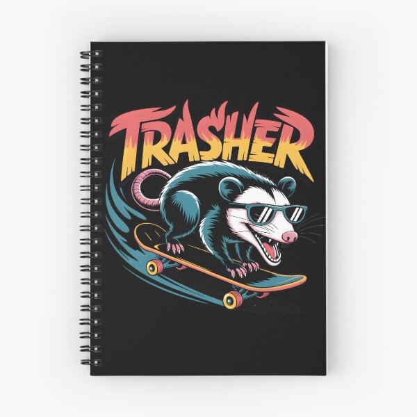 Item preview, Trasher! Skateboarding Opossum  designed and sold by shoppingtshirts.