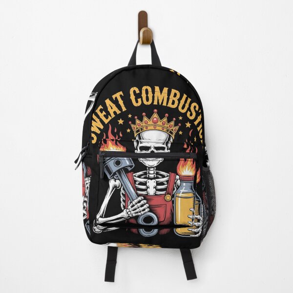 Item preview, Combustion Skeleton Mechanic Art Tee designed and sold by zakahero.