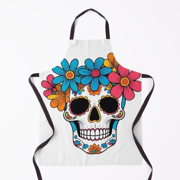 Item preview, the flowered skull designed and sold by WellN.