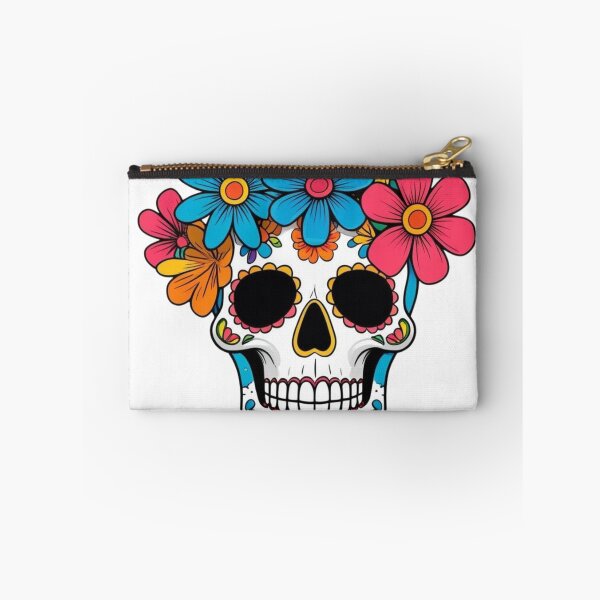 Item preview, the flowered skull designed and sold by WellN.