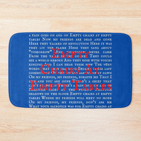Item preview, Les Miserable Lyrics designed and sold by broadwaygirl142.