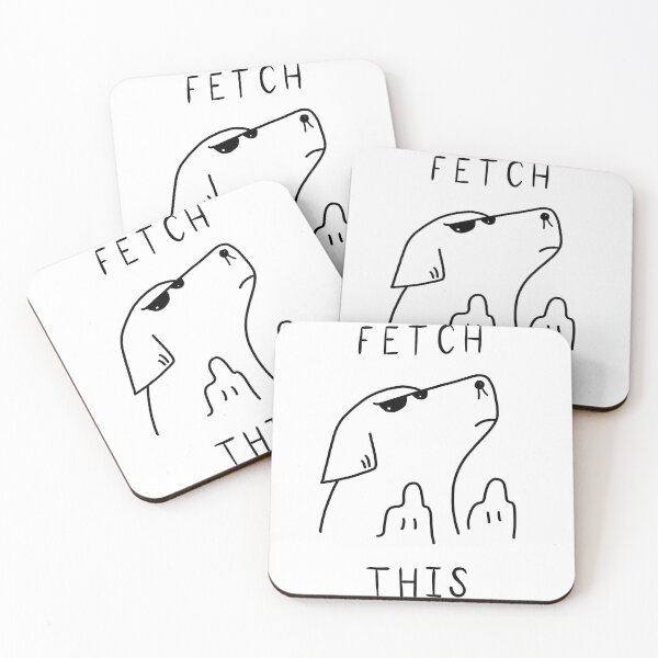 Item preview, Fetch This Dog Flipping Off designed and sold by jamieamyyy.