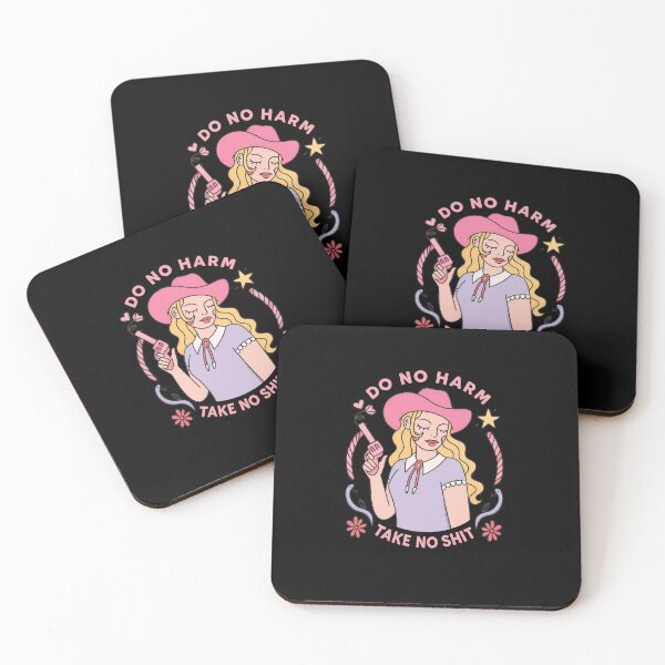 Item preview, Do No Harm Take No Sh*t – Cowgirl Feminist Empowerment Design designed and sold by BadGirlzz.