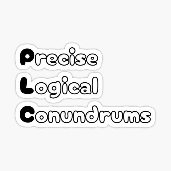 Item preview, Funny PLC Chemical Engineering Acronym Pun designed and sold by ThePungineer.