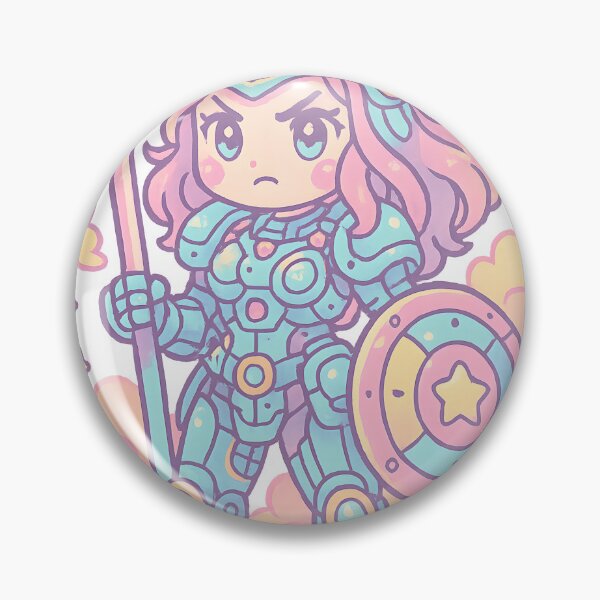 Item preview, Kawaii Iron Valkyrie: A Fusion of Time designed and sold by shockSpot.