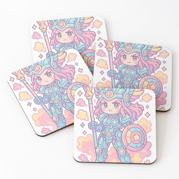 Item preview, Kawaii Iron Valkyrie: A Fusion of Time designed and sold by shockSpot.