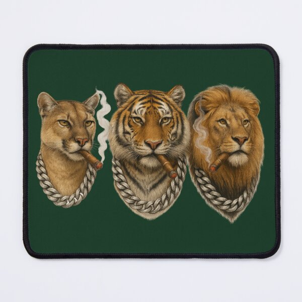 Item preview, Gangsta Big Cats Smoking Cigars designed and sold by Nuvijo.