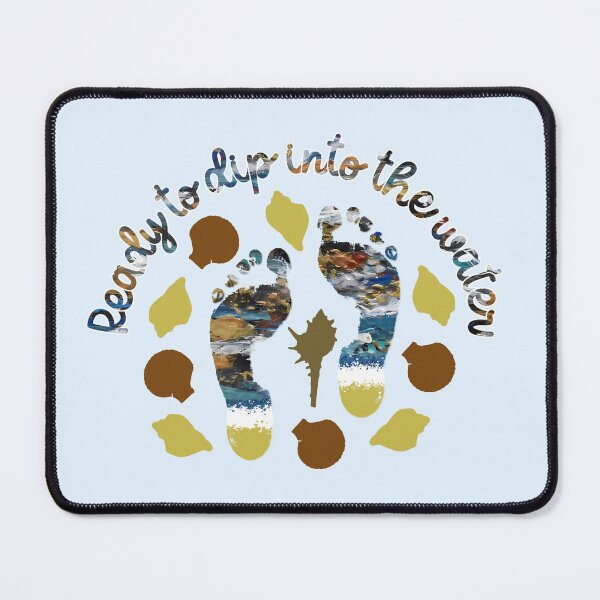 Item preview, Ready to dip into the water beach theme designed and sold by mariya-ivanova.
