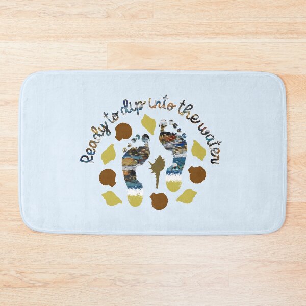 Item preview, Ready to dip into the water beach theme designed and sold by mariya-ivanova.