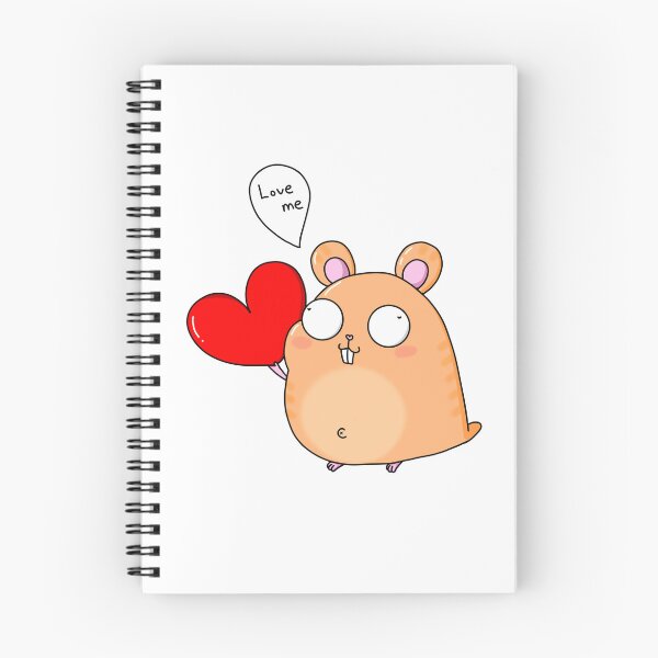 Item preview, Cute Chubby Hamster with Heart designed and sold by JJONGKO.