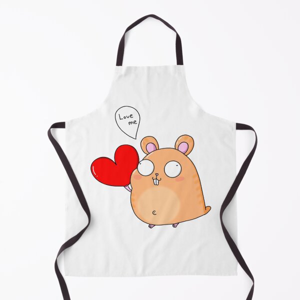 Item preview, Cute Chubby Hamster with Heart designed and sold by JJONGKO.