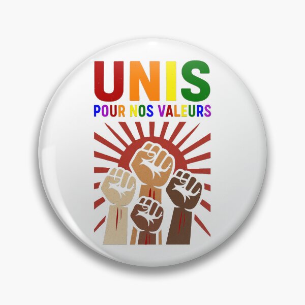 Item preview, UNITED! FOR OUR VALUES designed and sold by devenirbrigitte.