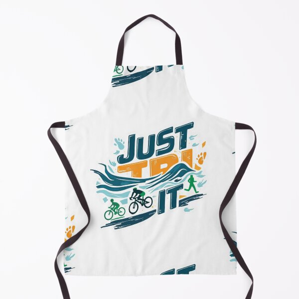 Item preview, Just TRI It – Triathlon Motivation Design designed and sold by Triathlongram.