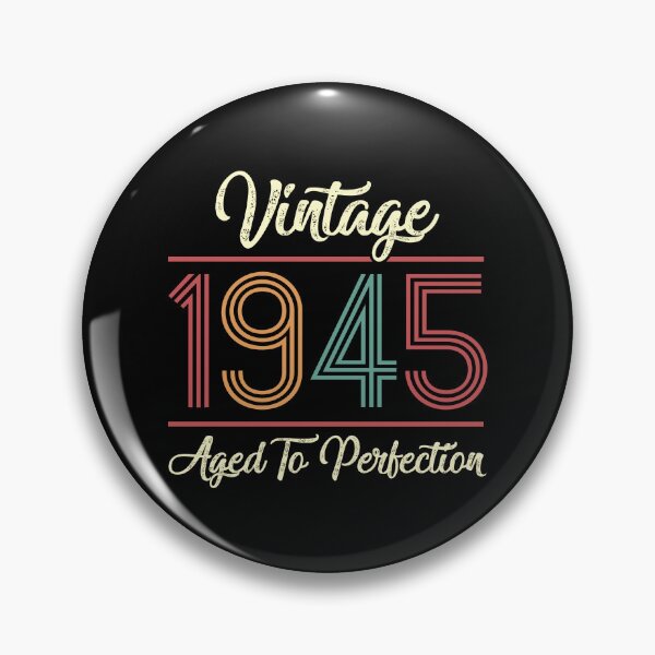 Item preview, Vintage 1945 80th Birthday designed and sold by thepixelgarden.