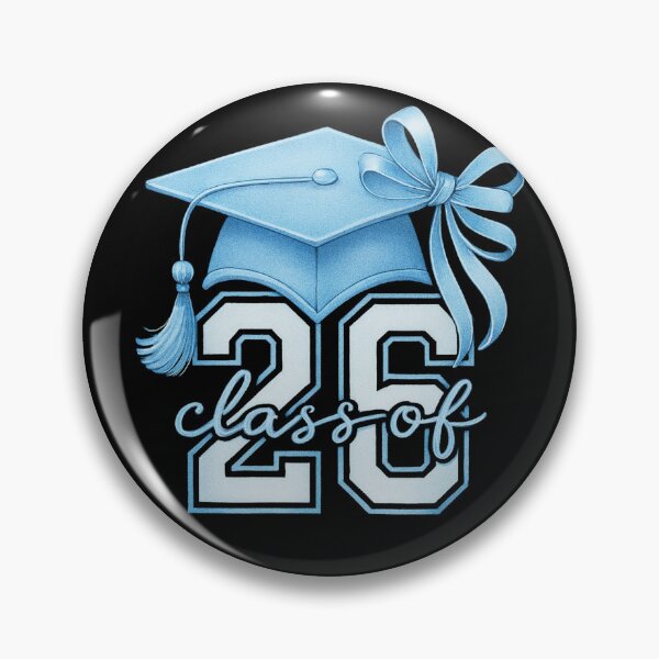 Item preview, blue coquette senior 2026 girls graduation shirt  designed and sold by Lala35.