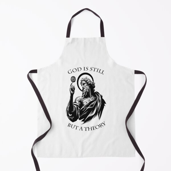 Item preview, God Is Still But a Theory – Science Meets Faith Design designed and sold by Ignorant-Artist.