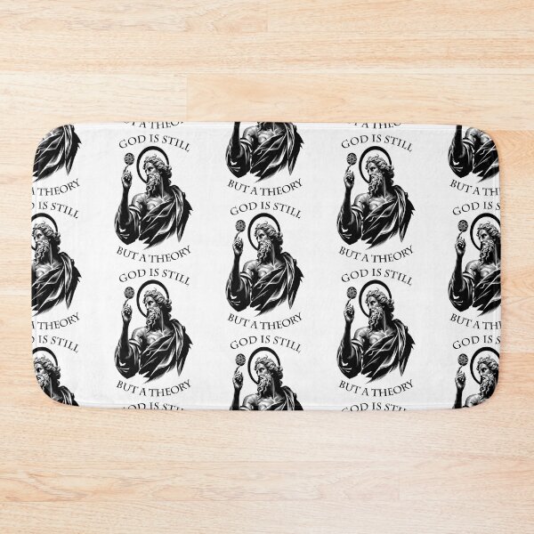 Item preview, God Is Still But a Theory – Science Meets Faith Design designed and sold by Ignorant-Artist.
