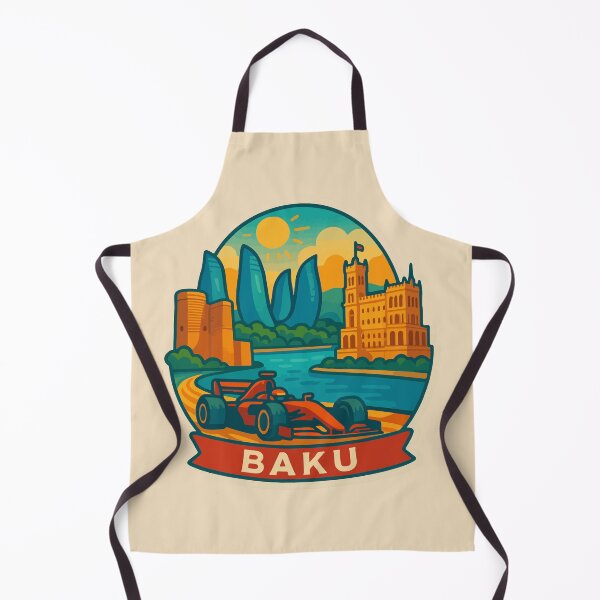 Item preview, Baku Travel Souvenir Sticker designed and sold by rogue-design.