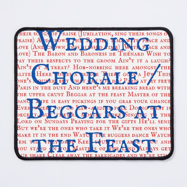 Item preview, Les Miserable Lyrics designed and sold by broadwaygirl142.