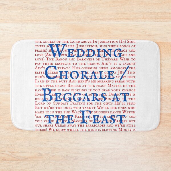 Item preview, Les Miserable Lyrics designed and sold by broadwaygirl142.