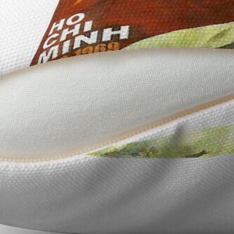 Alternate view of Ho Chi Minh Vietnam Communist Communism Viet Cong Floor Pillow