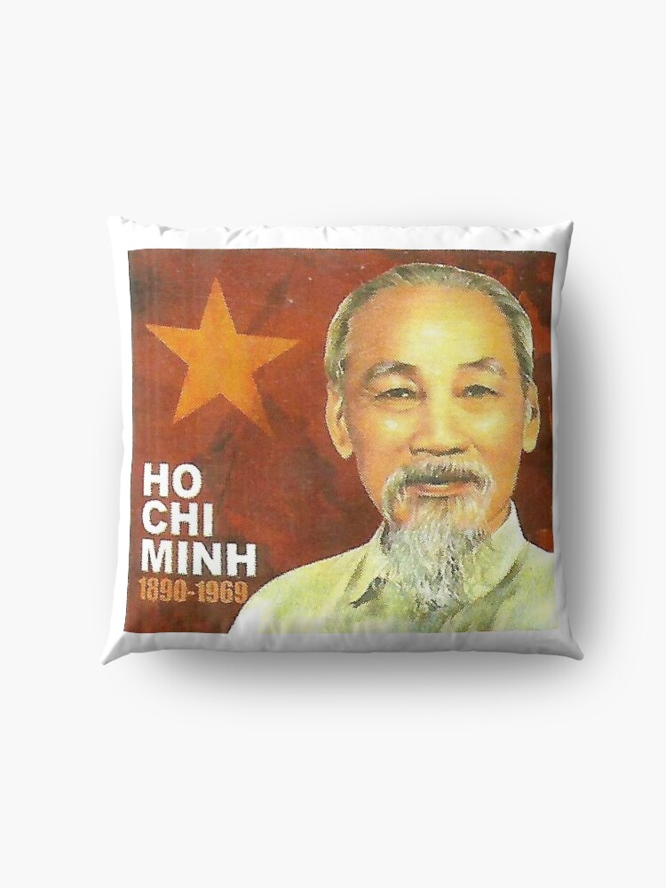 Alternate view of Ho Chi Minh Vietnam Communist Communism Viet Cong Floor Pillow