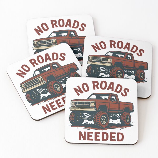 Item preview, No Roads Needed, Go Anywhere Attitude designed and sold by Automotive Art by Greg.