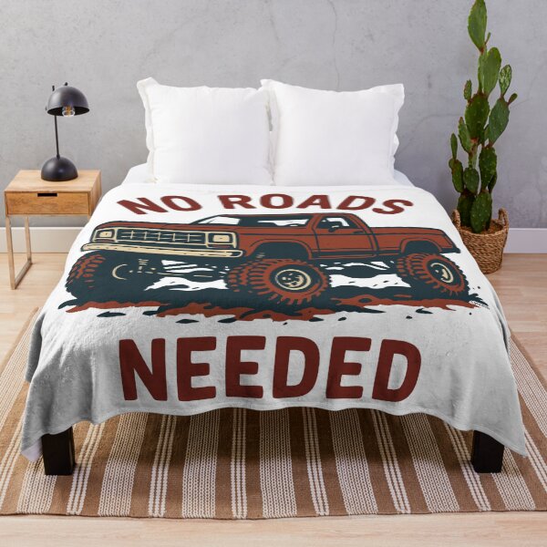 Item preview, No Roads Needed, Go Anywhere Attitude designed and sold by Automotive Art by Greg.