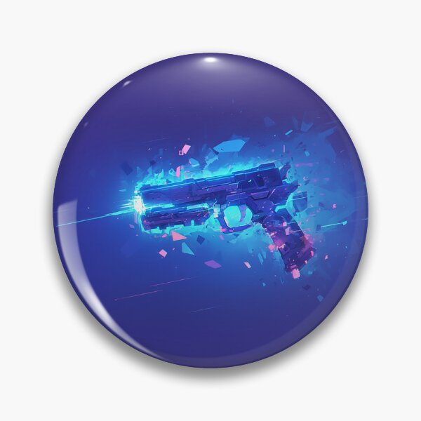 Item preview, Glitched Cyber Pistol designed and sold by Christian Weiss.