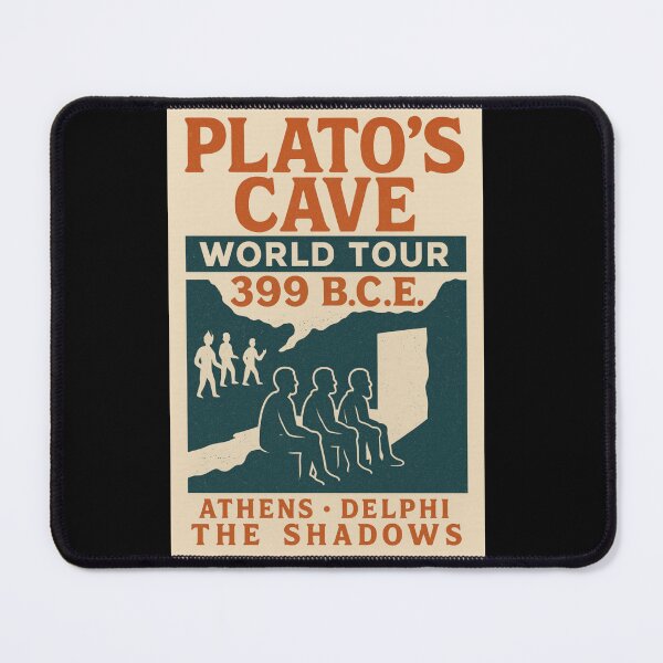Item preview, Plato’s Cave World Tour – 399 BCE designed and sold by PHILOSOPHY-SWAG.