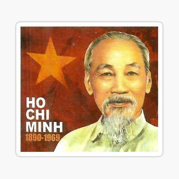 Item preview, Ho Chi Minh Vietnam Communist Communism Viet Cong designed and sold by Martstore.