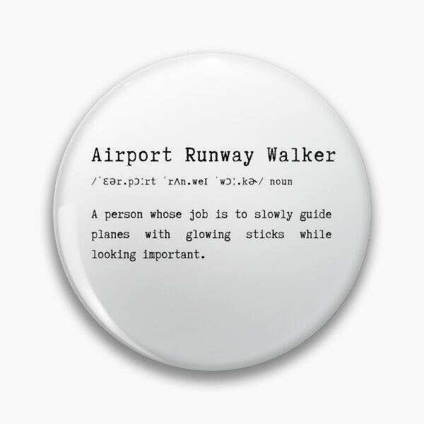 Item preview, Funny Airport Runway Walker Definition Gift designed and sold by HasHs.
