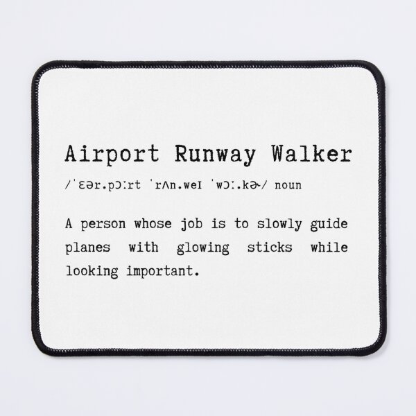 Item preview, Funny Airport Runway Walker Definition Gift designed and sold by HasHs.