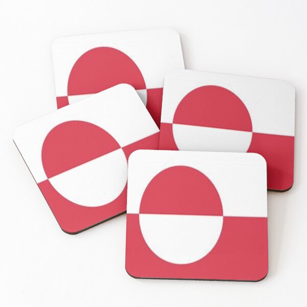 Item preview,  Greenland Flag Design designed and sold by Midnight Veil Designs.