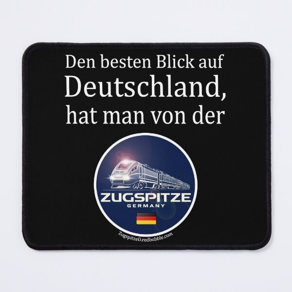 Item preview, View from the Zugspitze, optimized for a dark background designed and sold by Zugspitze-GER.