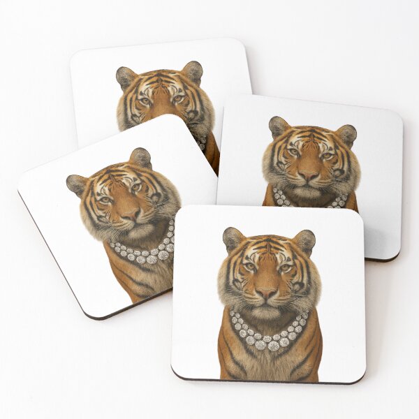 Item preview, Fierce Tiger with Diamonds designed and sold by Nuvijo.