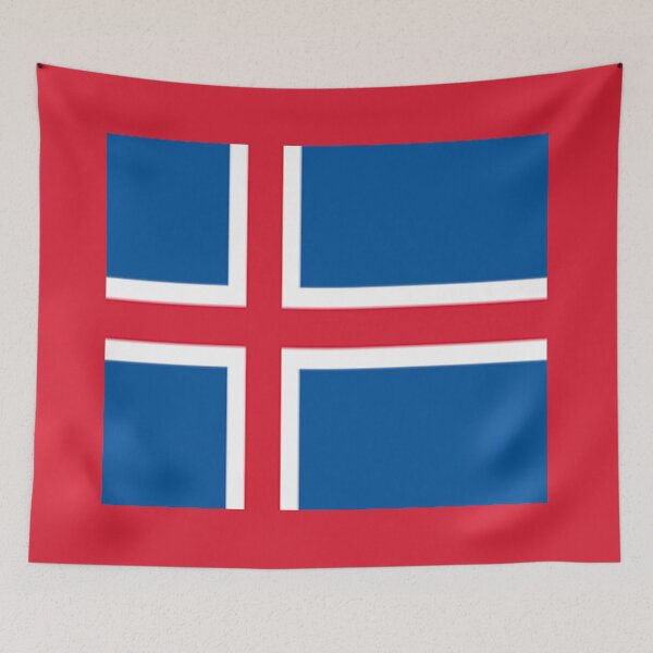 Item preview, Icelandic Pride Flag Design designed and sold by Midnight Veil Designs.