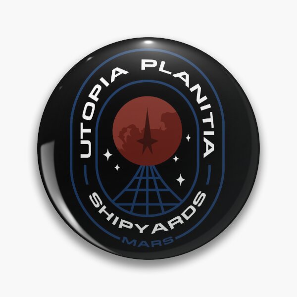 Item preview, Utopia Planitia Shipyard Mars designed and sold by Design Hobo.
