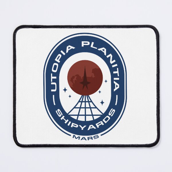 Item preview, Utopia Planitia Shipyard Mars designed and sold by Design Hobo.