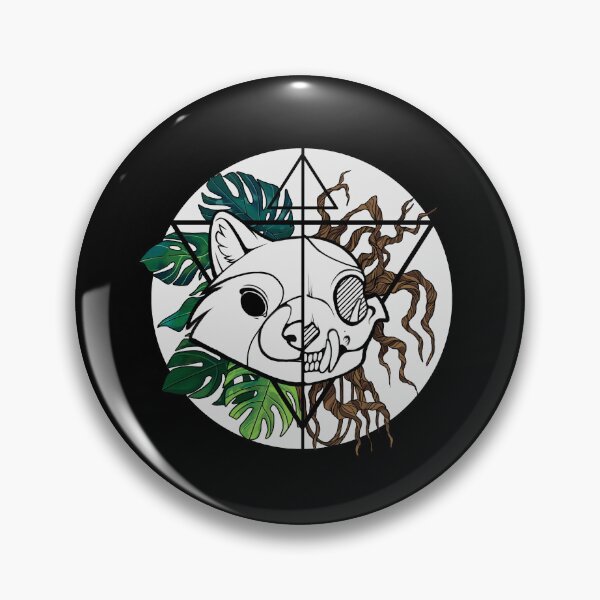 Item preview, Raccoon Skull (Variant 1) | Marimkay designed and sold by marimkay.