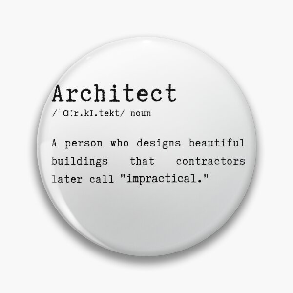 Item preview, Funny Architect Definition Gift Design designed and sold by HasHs.