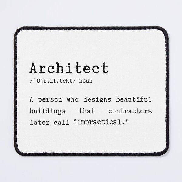 Item preview, Funny Architect Definition Gift Design designed and sold by HasHs.