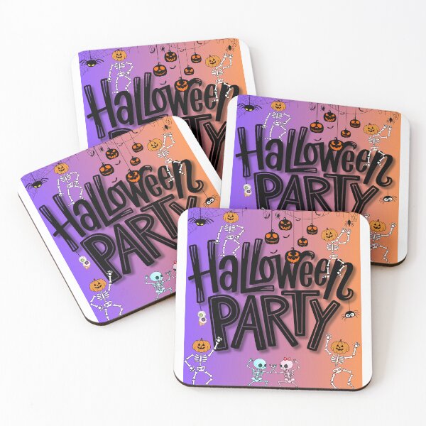 Item preview, Halloween Party Shirt – Dancing Skeletons, Pumpkins, and Spooky Decorations designed and sold by E20STUDIO.