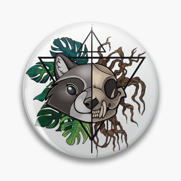 Item preview, Raccoon Skull | Marimkay designed and sold by marimkay.